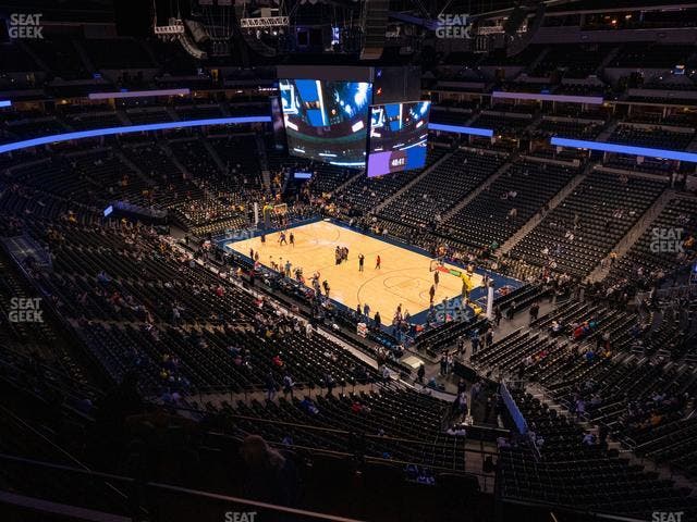 Ball Arena - Section 372 Seat View