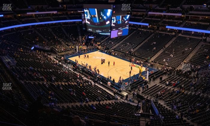 Ball Arena - Section 372 Seat View