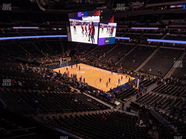 Ball Arena - Section 373 Seat View Ball Arena - Section 373 Seat View