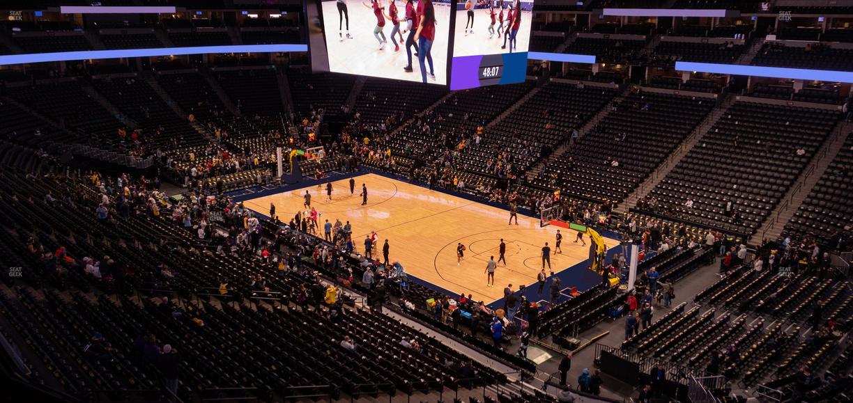 Ball Arena - Section 373 Seat View