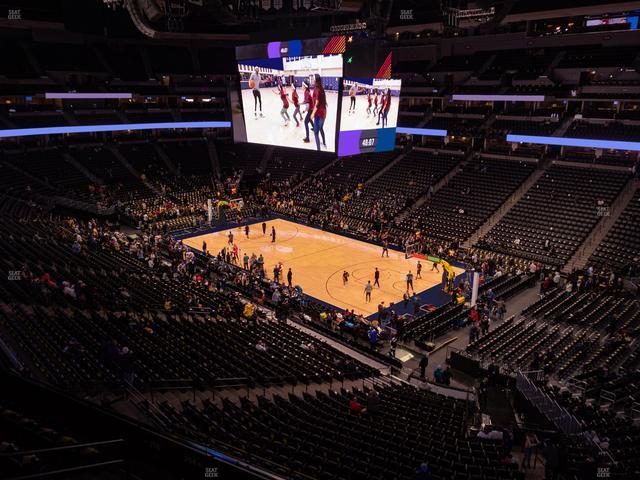 Ball Arena - Section 373 Seat View