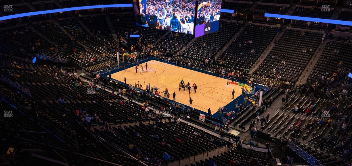 Ball Arena - Section 374 Seat View