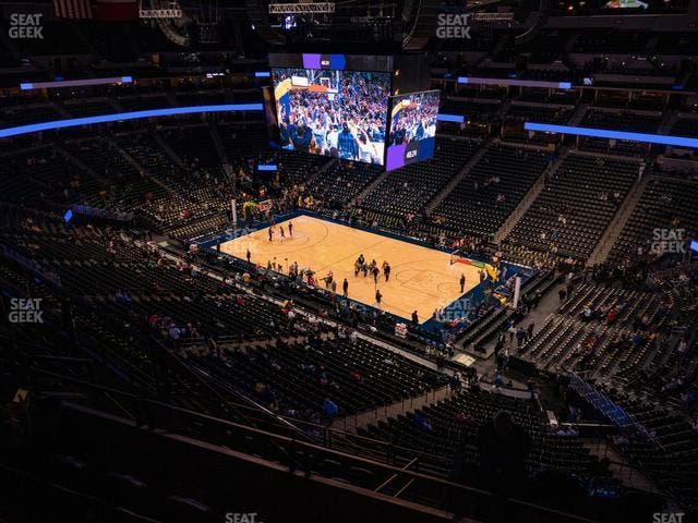 Ball Arena - Section 374 Seat View