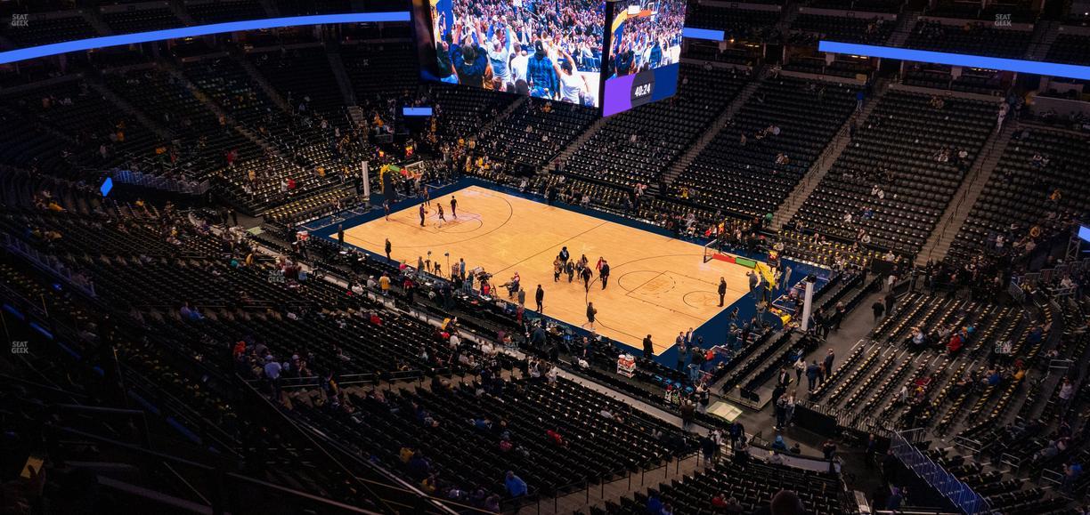 Ball Arena - Section 374 Seat View