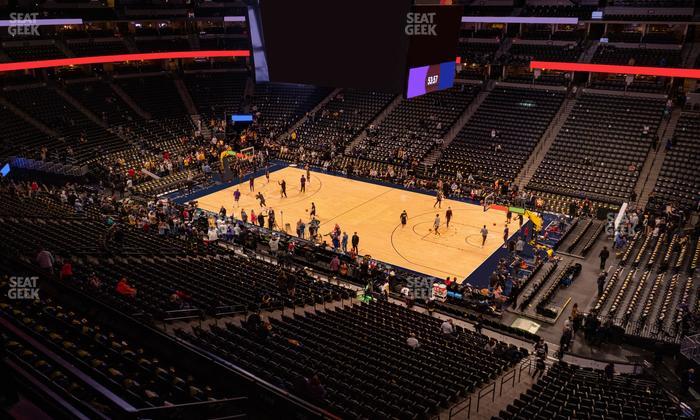 Ball Arena - Section 375 Seat View