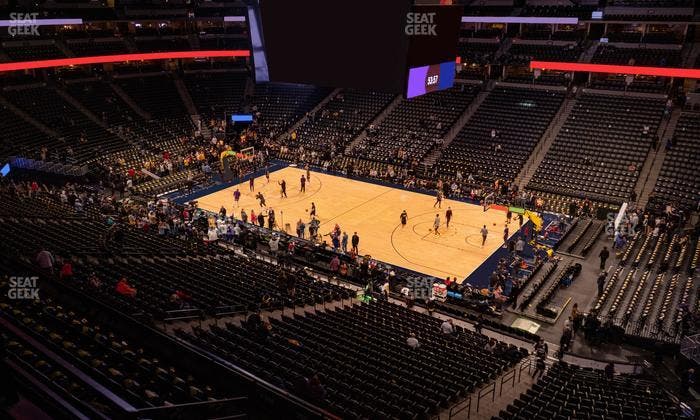 Ball Arena - Section 375 Seat View