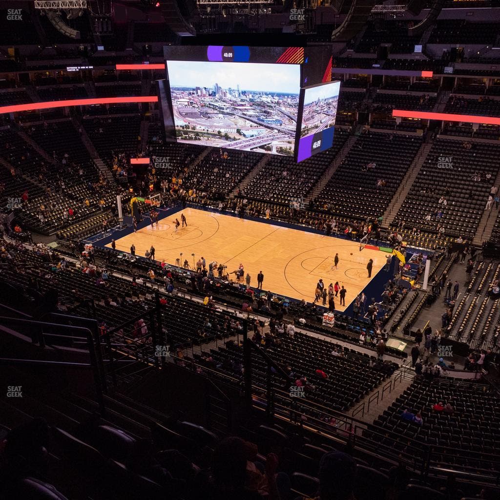 Ball Arena - Section 376 Seat View