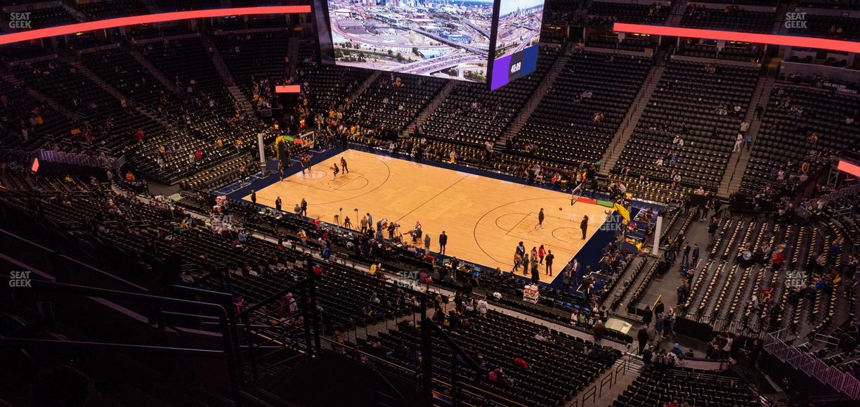 Ball Arena - Section 376 Seat View