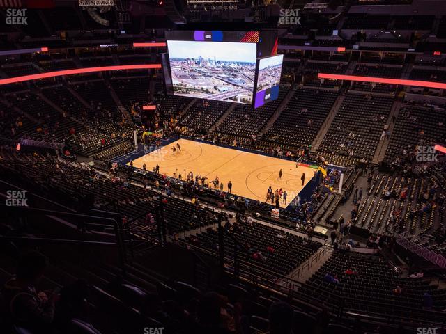 Ball Arena - Section 376 Seat View Ball Arena - Section 376 Seat View