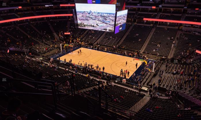 Ball Arena - Section 376 Seat View