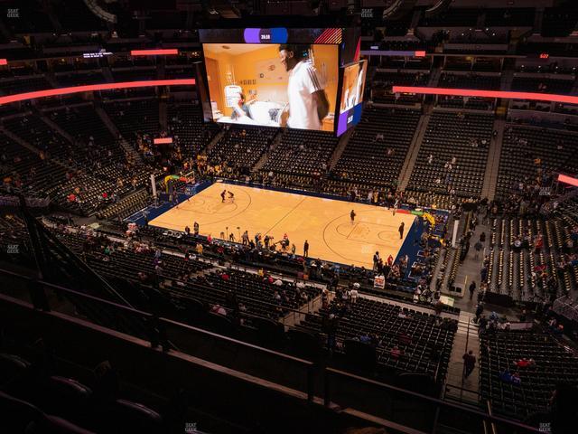 Ball Arena - Section 378 Seat View