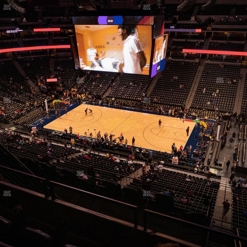 Ball Arena - Section 378 Seat View