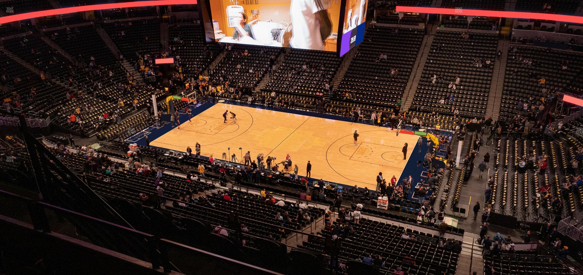 Ball Arena - Section 378 Seat View