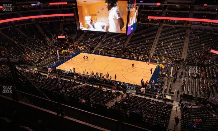 Ball Arena - Section 378 Seat View