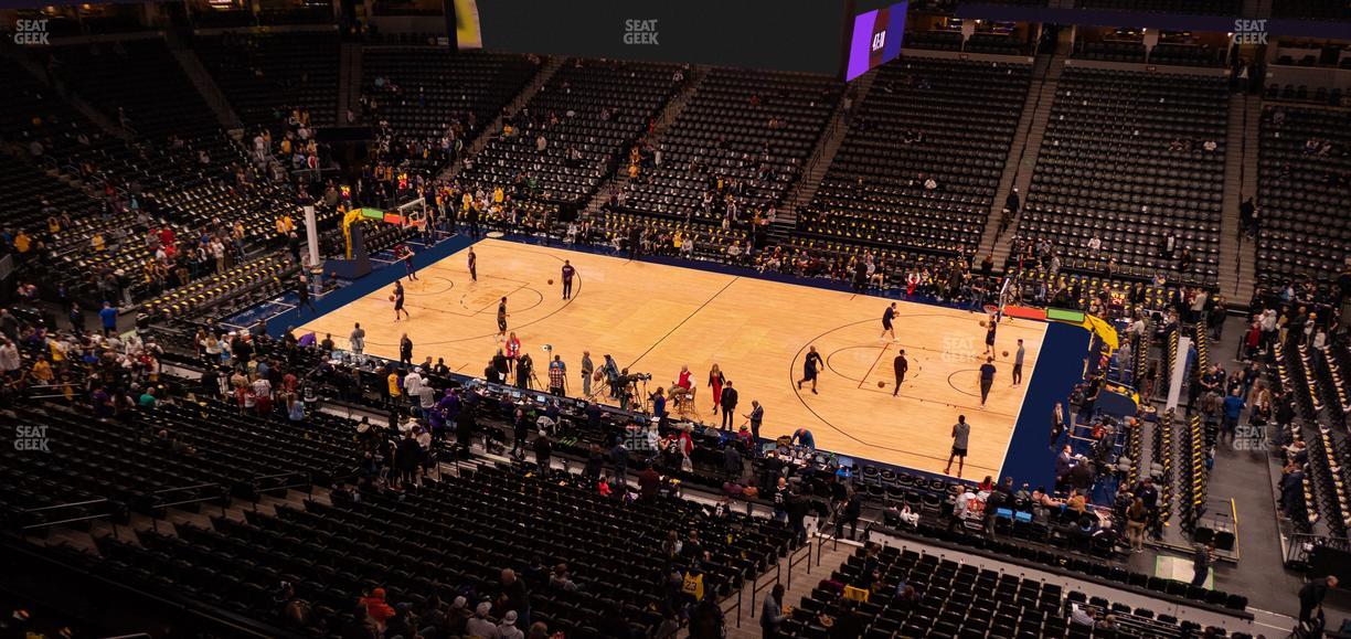 Ball Arena - Section 379 Seat View