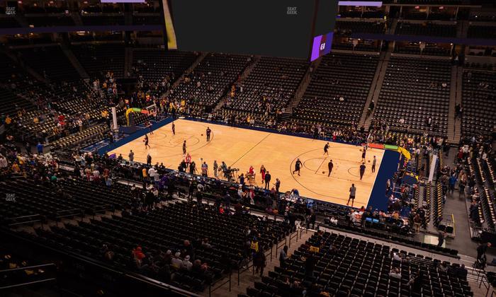 Ball Arena - Section 379 Seat View