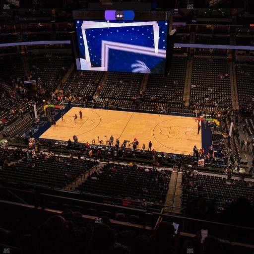 Ball Arena - Section 380 Seat View