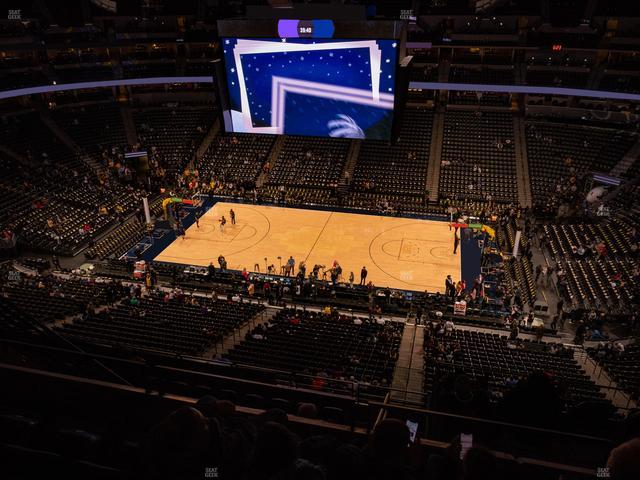 Ball Arena - Section 380 Seat View