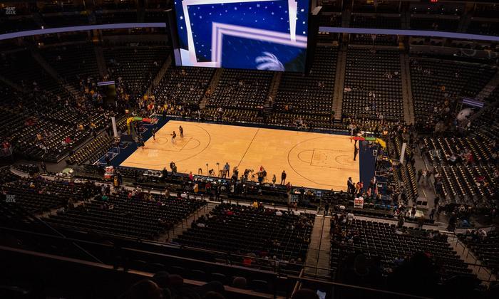 Ball Arena - Section 380 Seat View