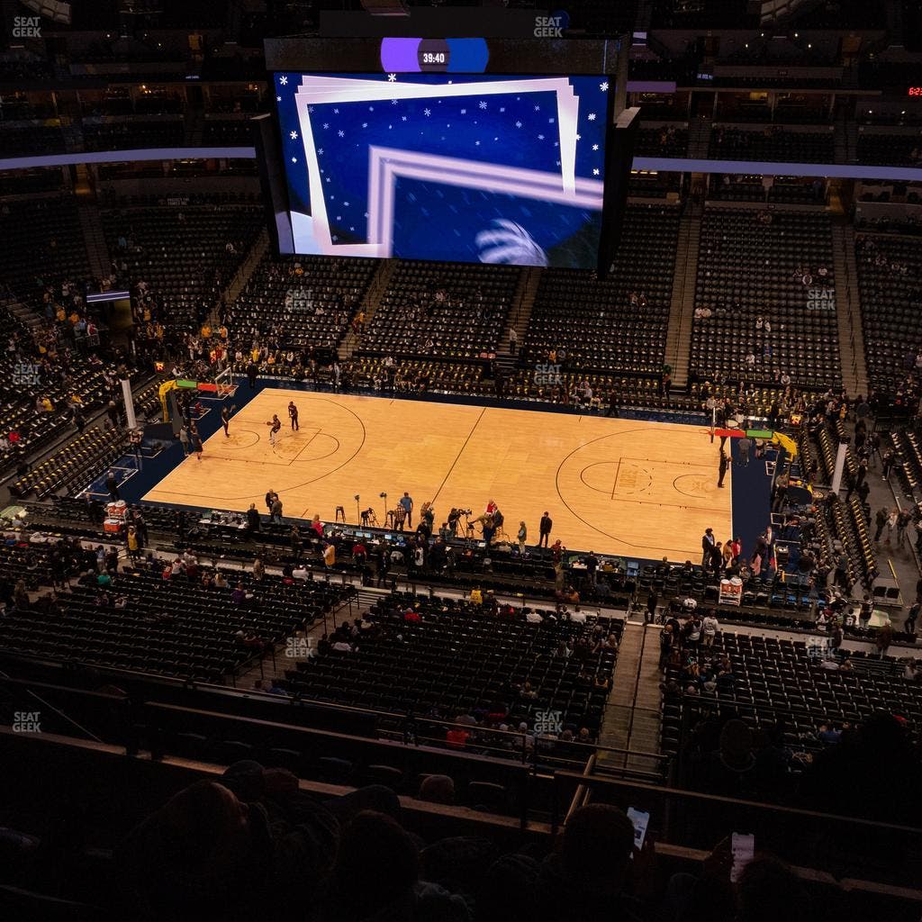 Ball Arena - Section 380 Seat View
