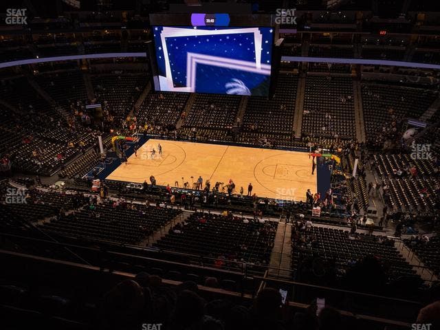 Ball Arena - Section 380 Seat View