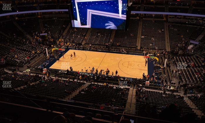 Ball Arena - Section 380 Seat View