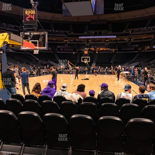 Ball Arena - Section Courtside 110 Seat View