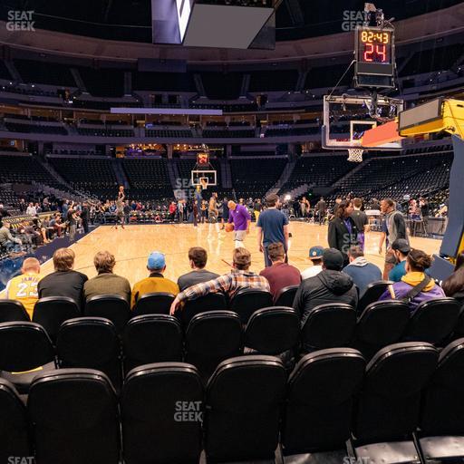 Ball Arena - Section Courtside 116 Seat View