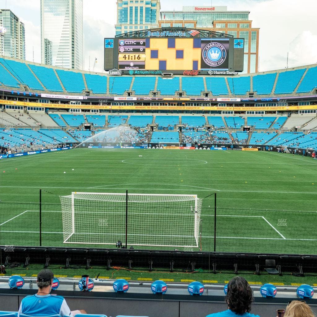 Bank of America Stadium - Section 101 Seat View