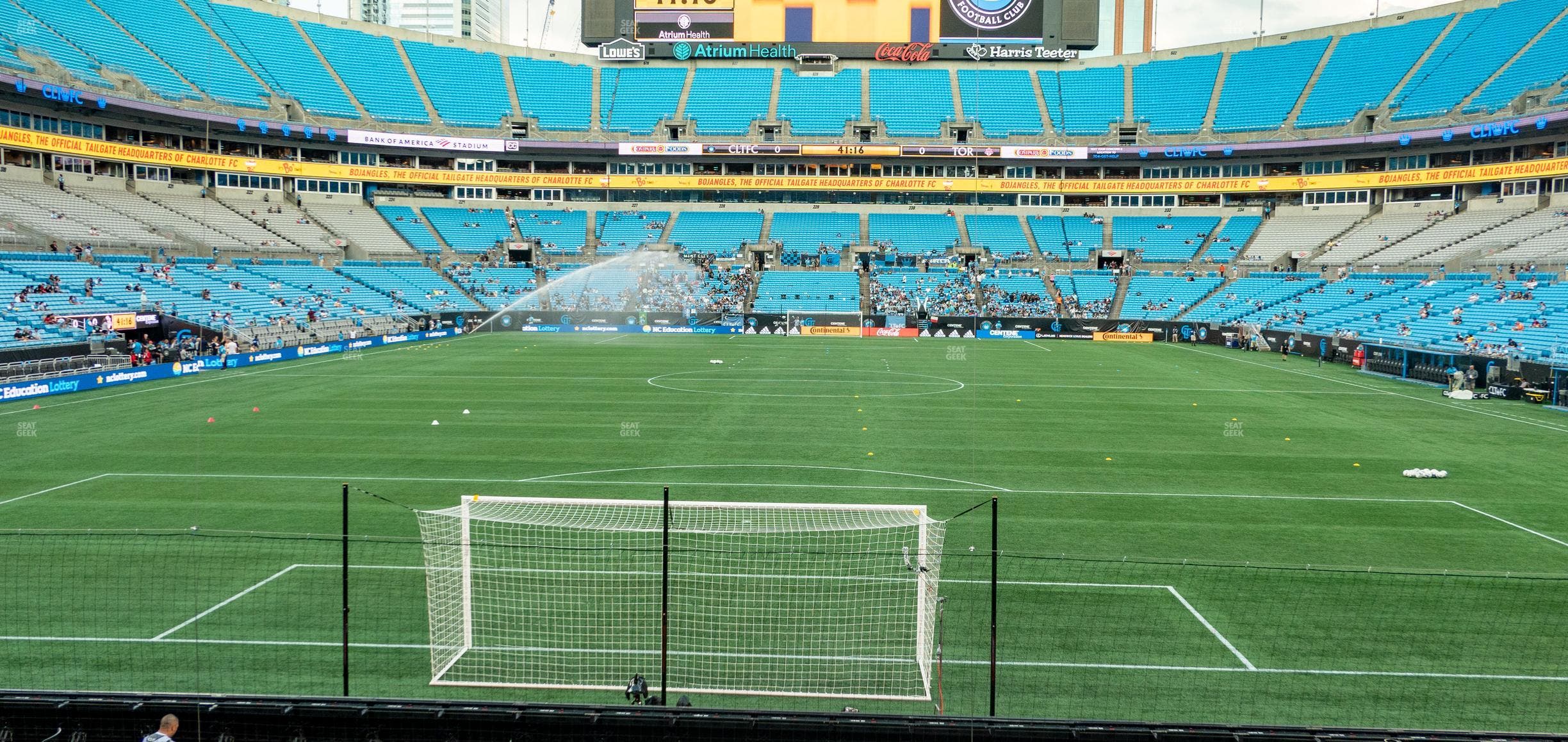 Bank of America Stadium - Section 101 Seat View