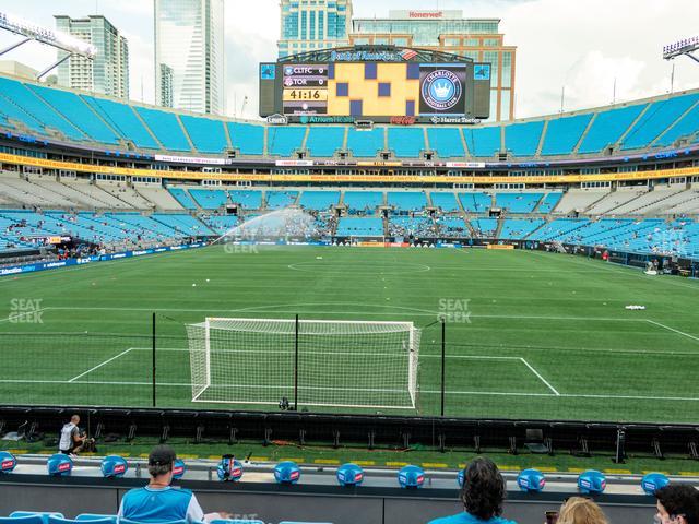 Bank of America Stadium - Section 101 Seat View