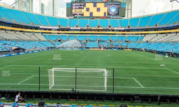 Bank of America Stadium - Section 101 Seat View