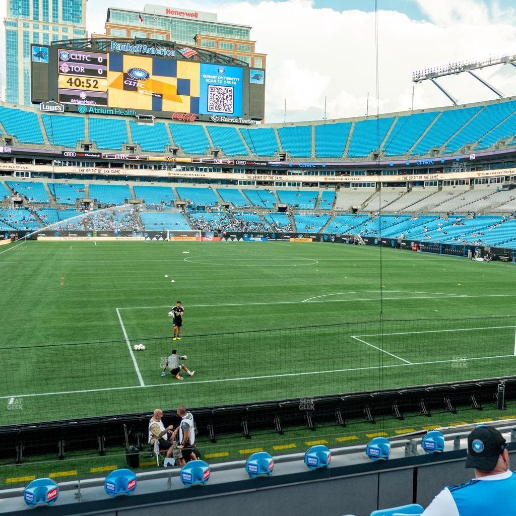 Bank of America Stadium - Section 103 Seat View