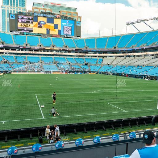 Bank of America Stadium - Section 103 Seat View