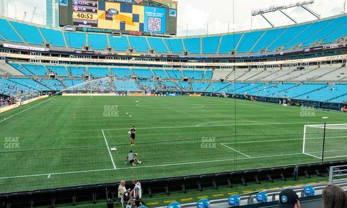 Bank of America Stadium - Section 103 Seat View