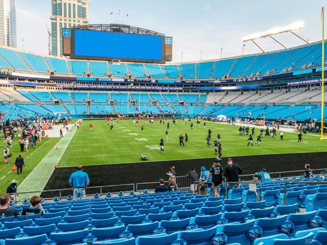 Bank of America Stadium - Section 103 Seat View