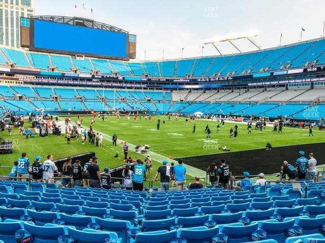 Bank of America Stadium - Section 105 Seat View