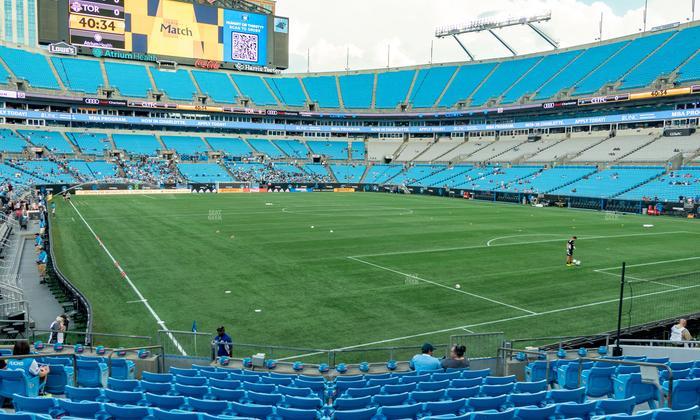Bank of America Stadium - Section 105 Seat View