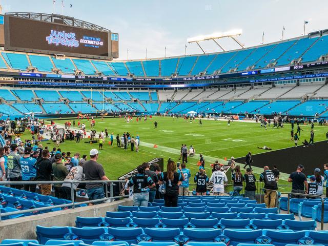 Bank of America Stadium - Section 106 Seat View