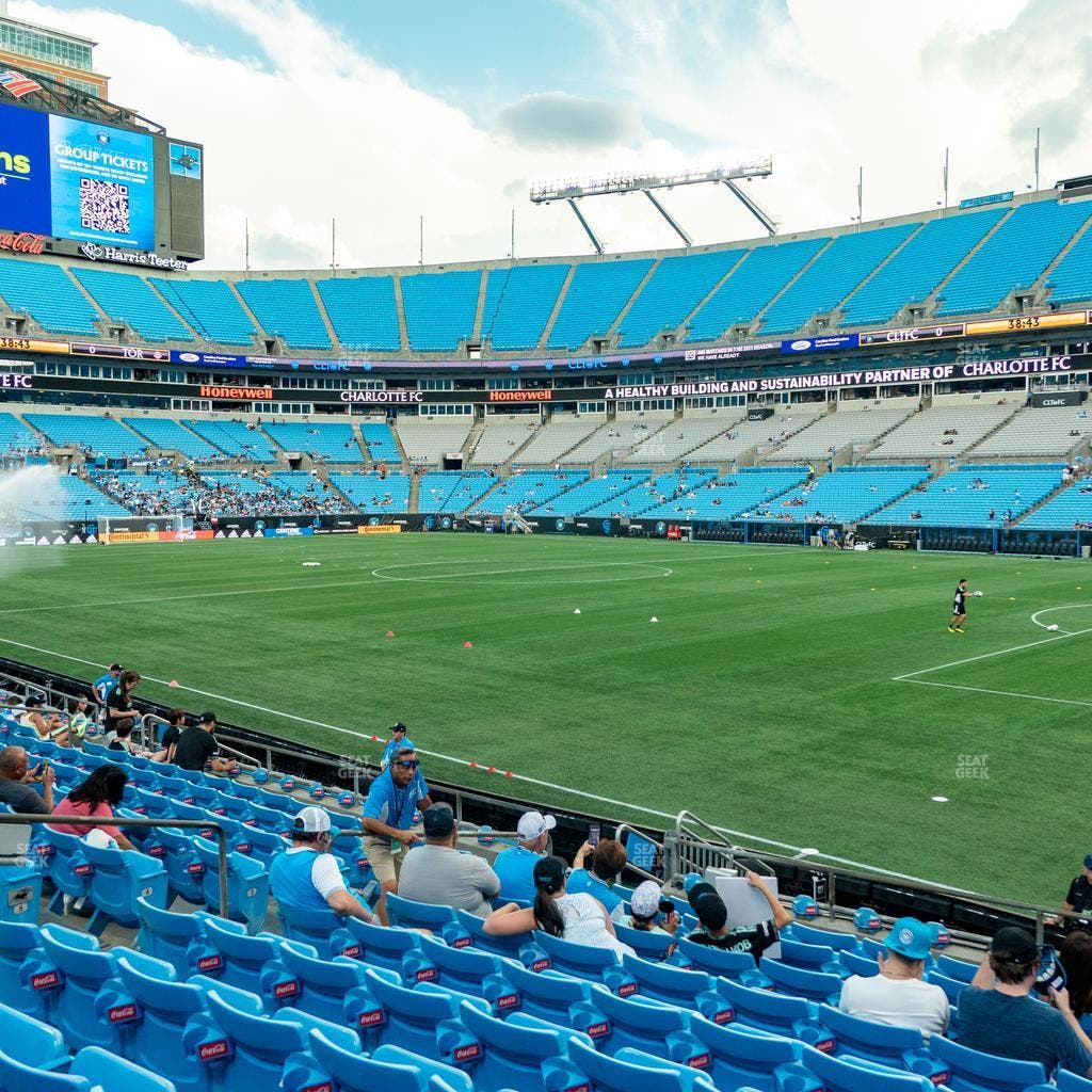 Bank of America Stadium - Section 107 Seat View