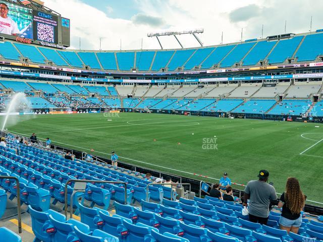 Bank of America Stadium - Section 108 Seat View