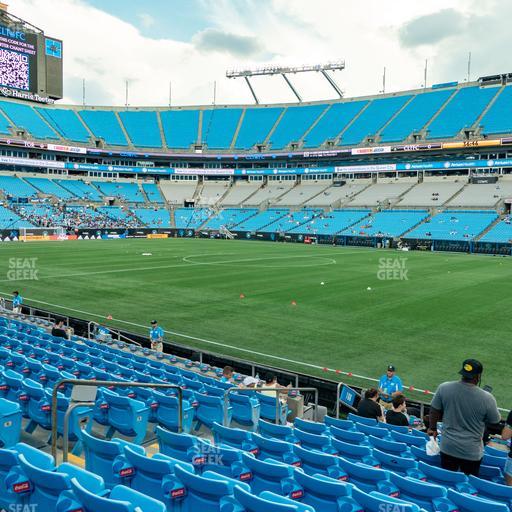 Bank of America Stadium - Section 108 Seat View