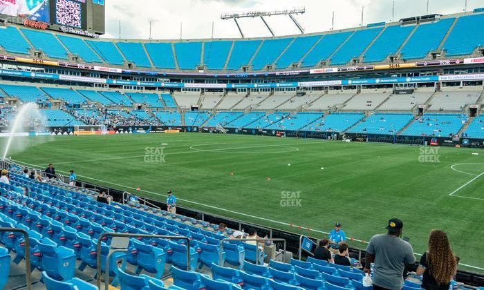 Bank of America Stadium - Section 108 Seat View