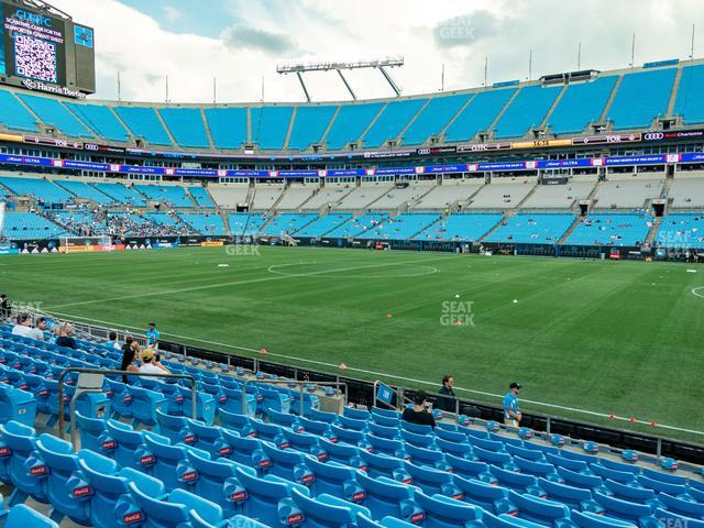 Bank of America Stadium - Section 109 Seat View