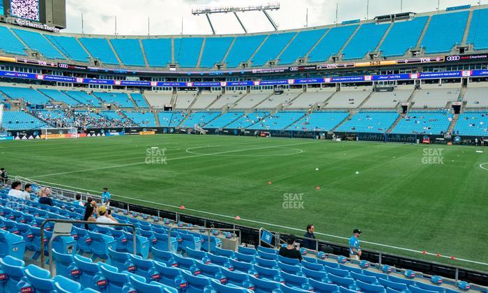 Bank of America Stadium - Section 109 Seat View