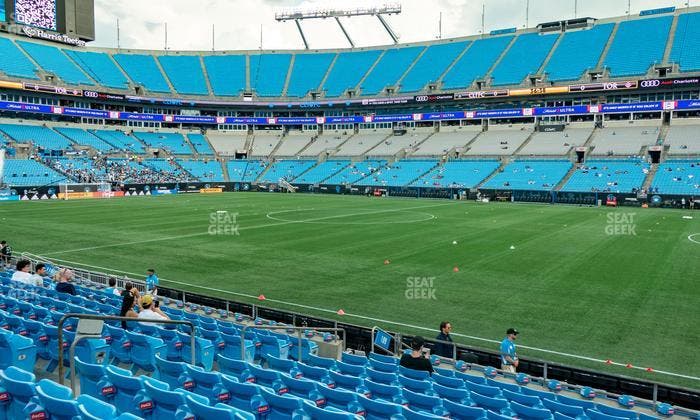 Bank of America Stadium - Section 109 Seat View