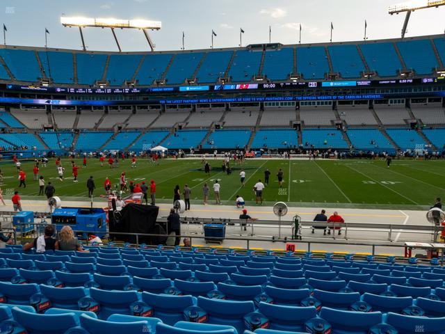 Bank of America Stadium - Section 111 Seat View Bank of America Stadium - Section 111 Seat View