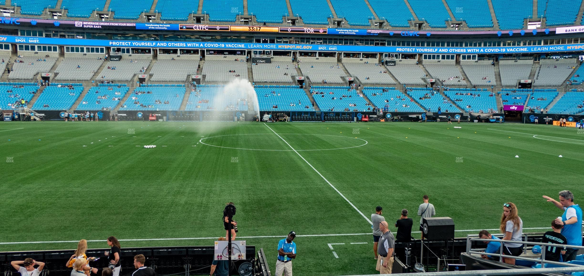 Bank of America Stadium - Section 112 Seat View
