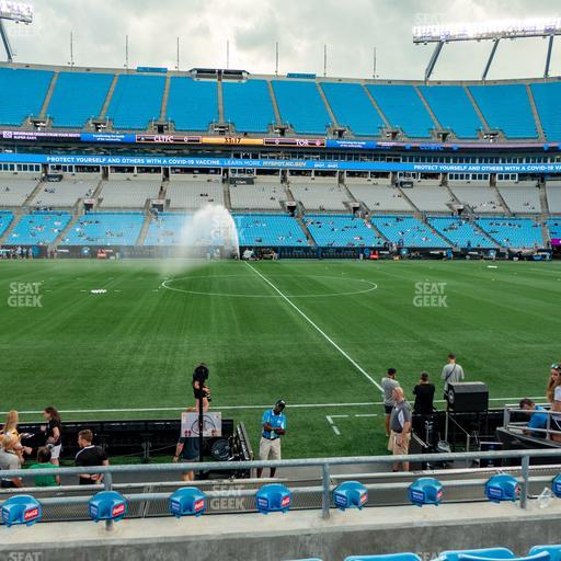 Bank of America Stadium - Section 112 Seat View