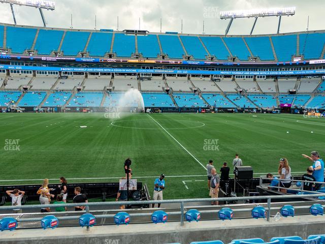 Bank of America Stadium - Section 112 Seat View